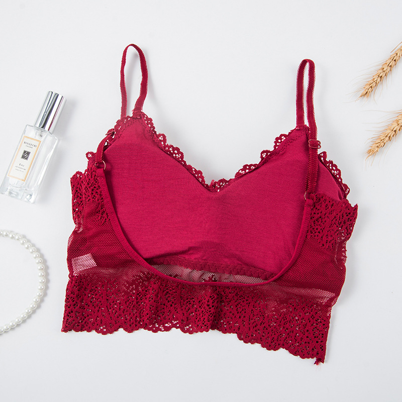 Lace Bralette Set - Soutien-gorge Push Up en dentelle pour