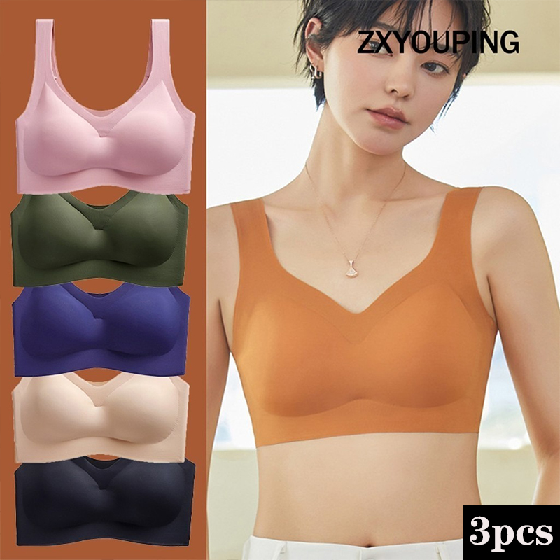 Wirefree Bra Comfort - Soutien-gorge de sport sexy 3 pièces
