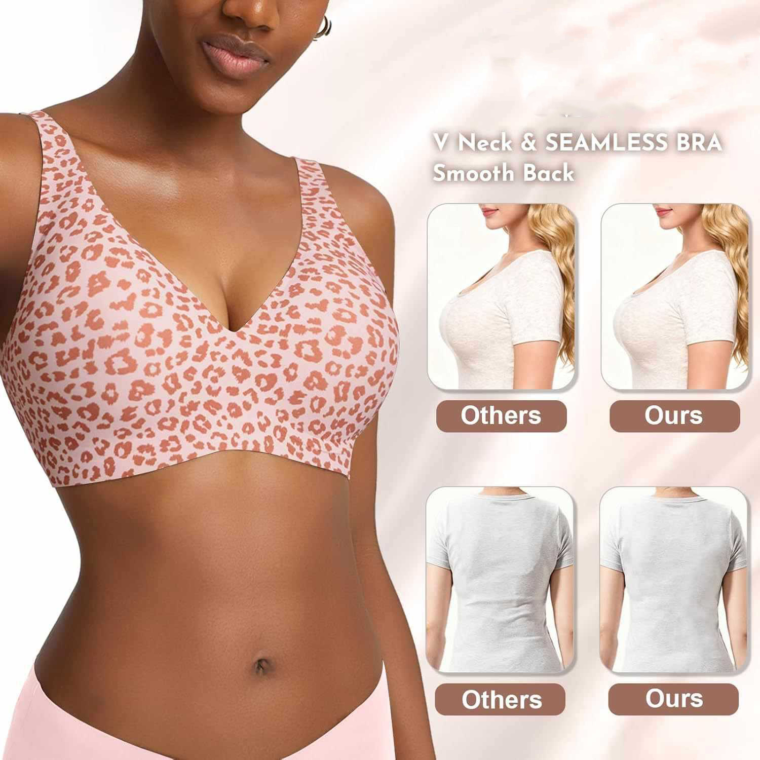 Soutien-gorge sans couture pou - Minimizer Bra Women avis et prix
