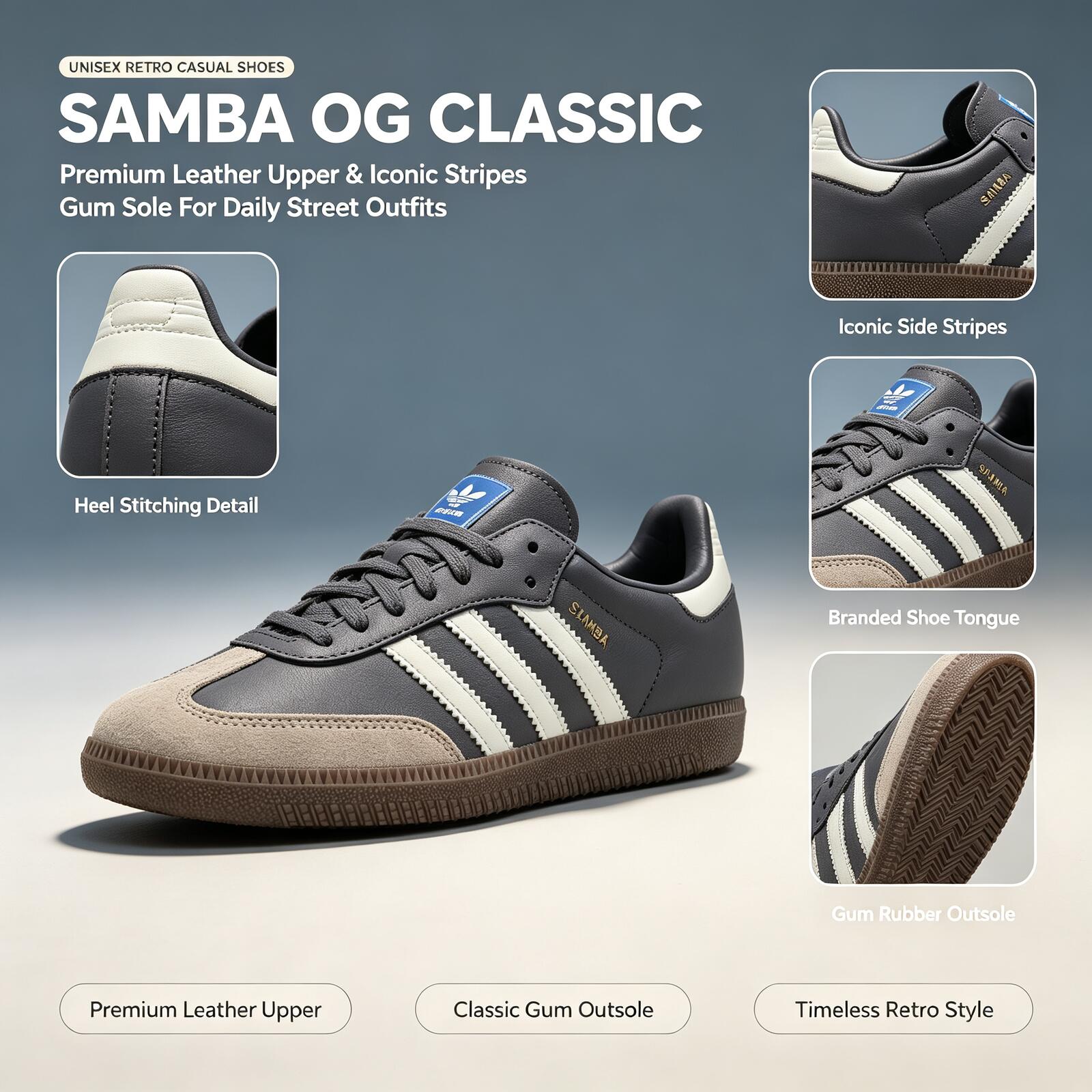 Chaussures de skateboard offic - Adidas Shoes Samba avis et prix