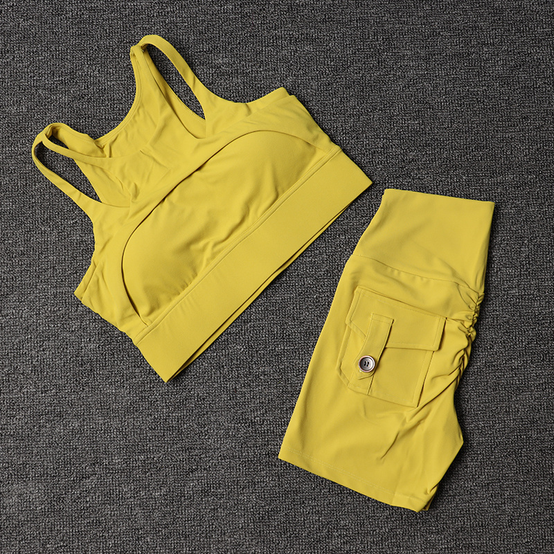 Short de Fitness, ensembles de - Sports Bra Racerback avis et prix