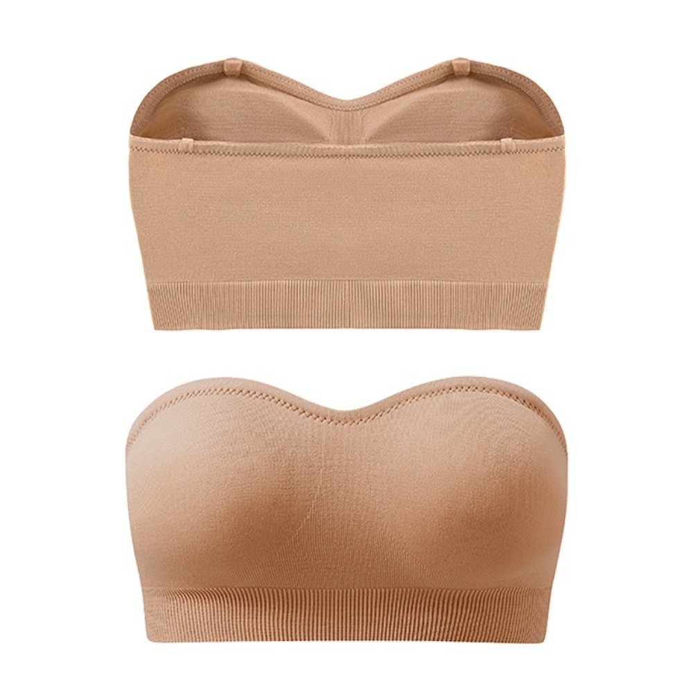 Soutien-gorge bandeau sans bre - Push Up Bra Silicone avis et prix