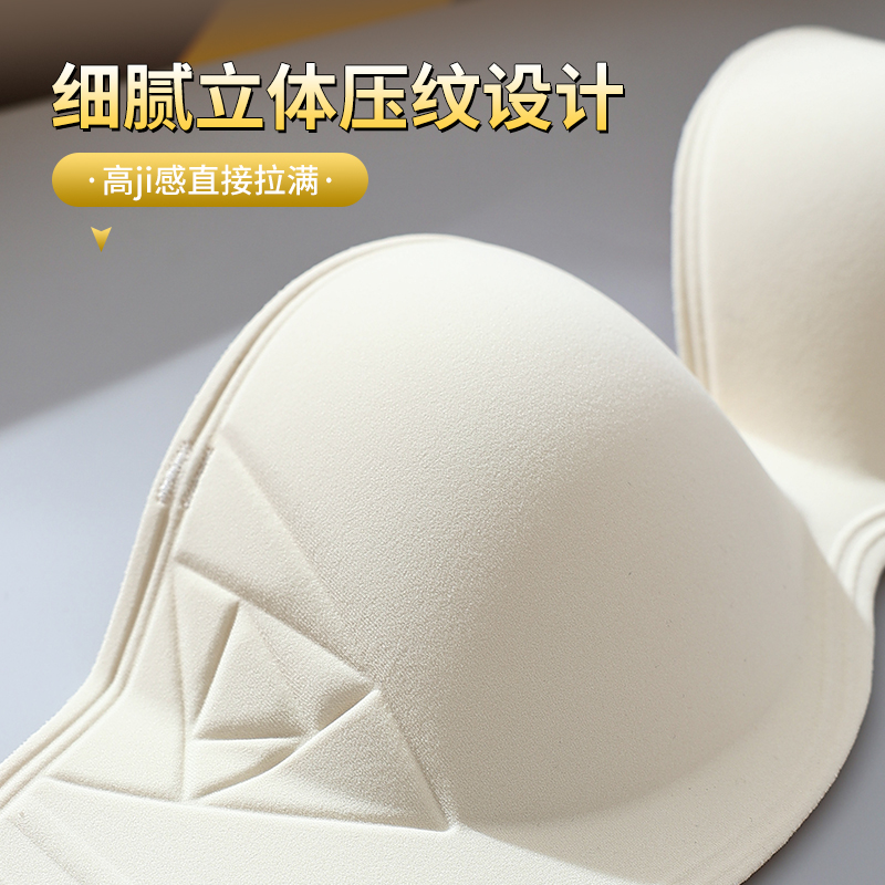 Soutien-gorge froncé à boutons - Wirefree Bra Comfort avis et prix